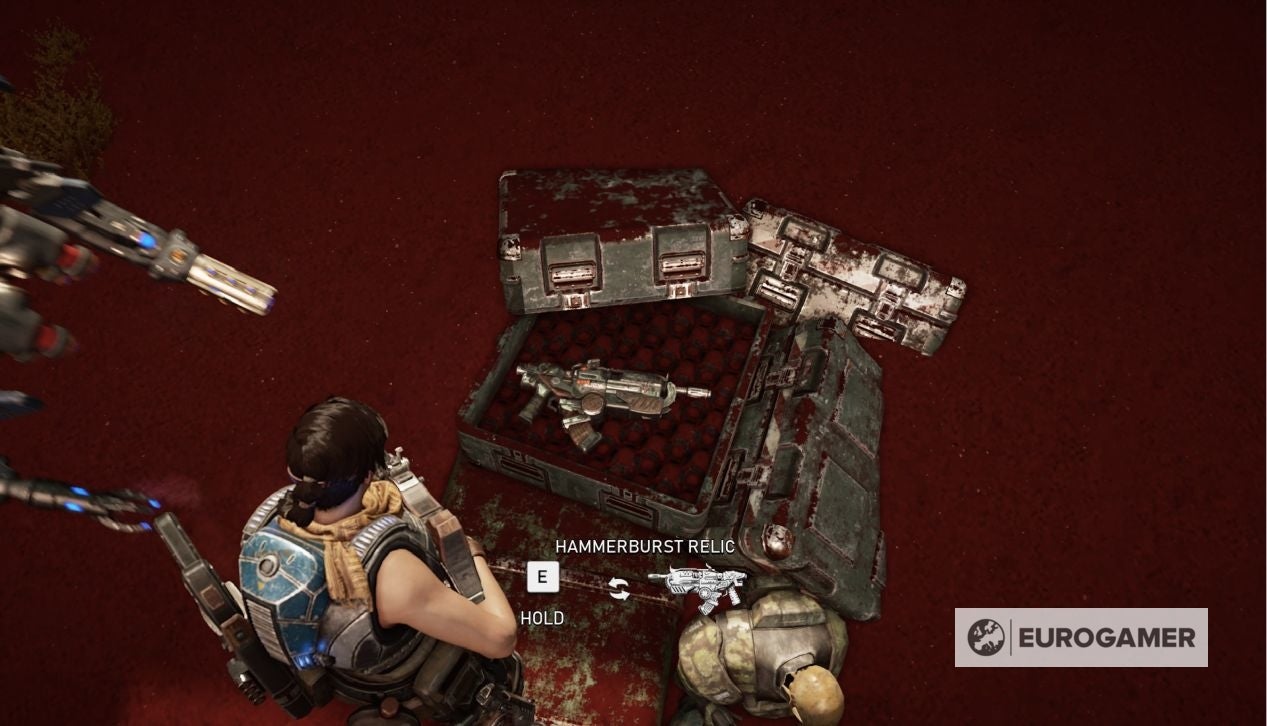 Gears 5 Relic Weapon locations Where to find the Lancer Relic, Boltok